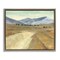 Stupell Industries Distant Desert Mountains Floater Framed Canvas Wall Art Design by Michael Willett